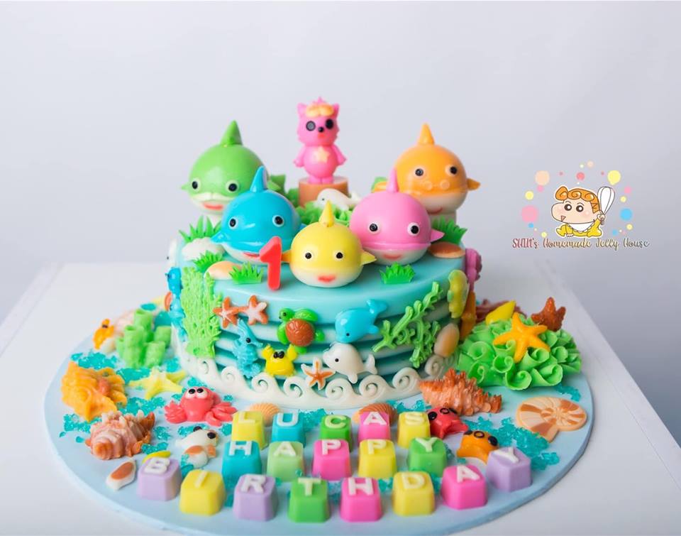 Baby Shark Jelly Cake Baby Shark Jelly Cake